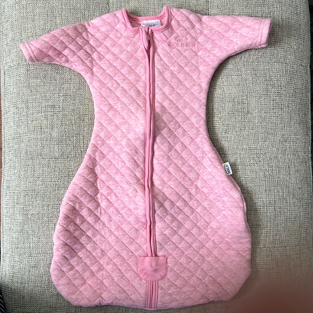 HALO Innovations SleepSack Easy Transition Wearable Blanket size small (0-6m)